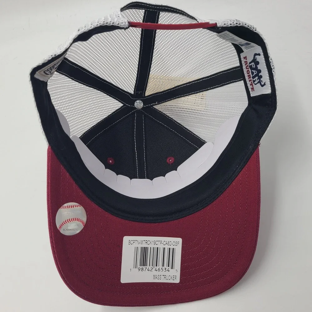Philadelphia Phillies Hat Snapback Trucker Mesh Fan Favorite Maroon White MLB